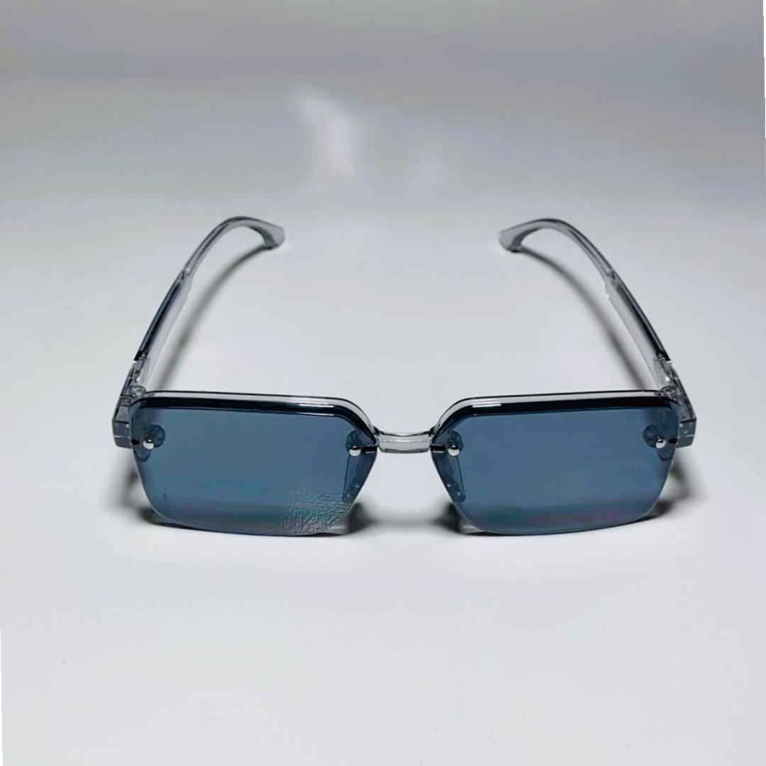 Transparent Frame Square Sunglasses - Image 2